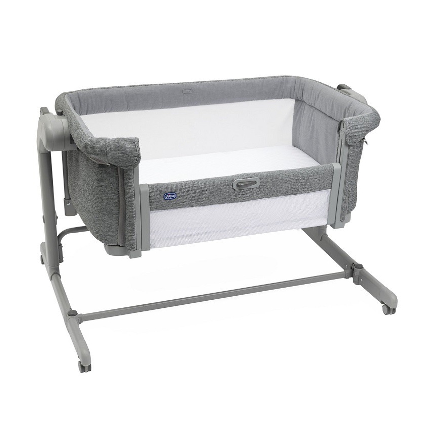 Chicco - Berço infantil 2 em 1 NEXT2ME MAGIC EVO cinza escuro