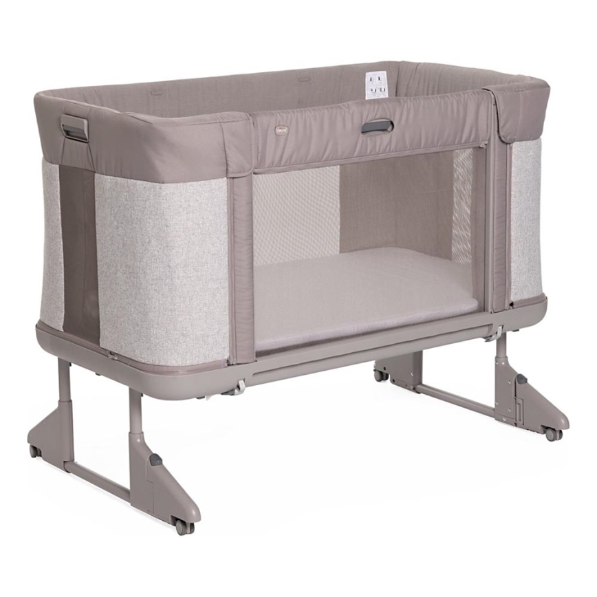Chicco - Berço para bebés 3em1 NEXT2ME FOREVER cinzento