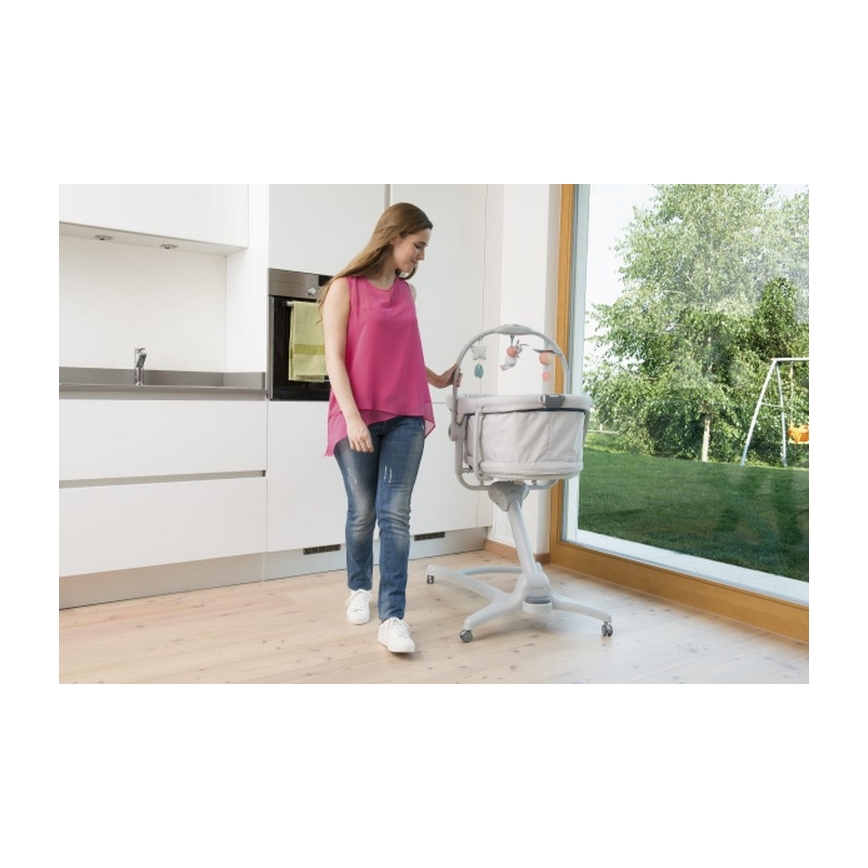 Chicco - Berço para bebés 4 em 1 BABY HUG branco