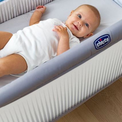 Chicco - Berço para bebés NEXT2ME AIR cinzento claro