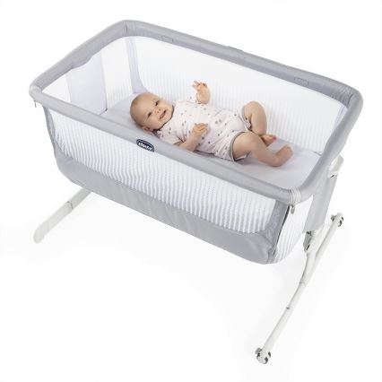Chicco - Berço para bebés NEXT2ME AIR cinzento claro