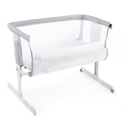 Chicco - Berço para bebés NEXT2ME AIR cinzento claro