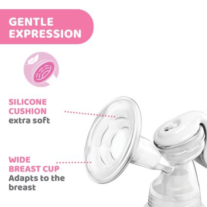 Chicco - Bomba tira leite manual Natural Feeling
