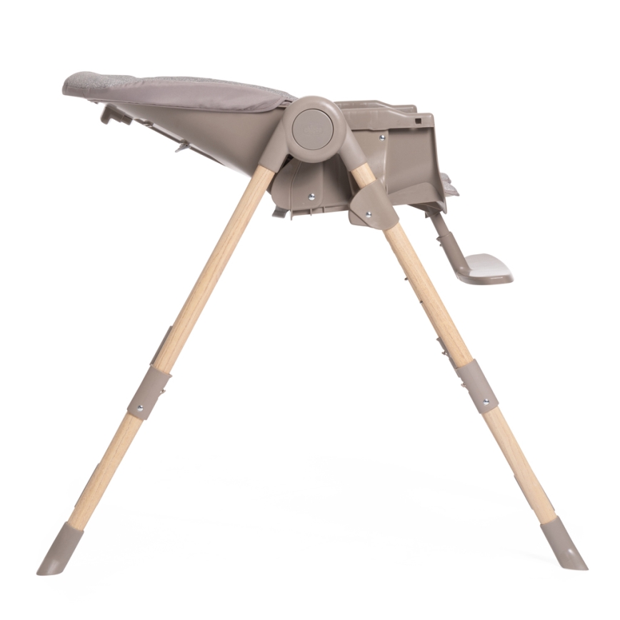 Chicco - Cadeira de refeição para criança Polly Essential - cinzento/castanho