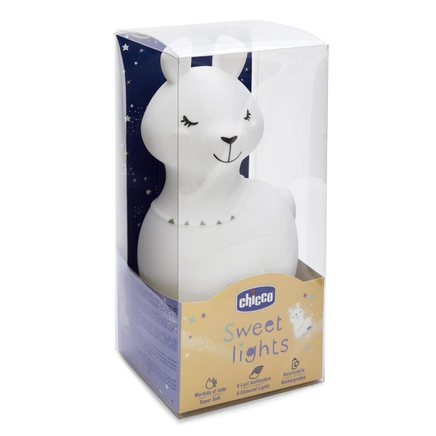 Chicco - Candeeiro noturno de criança SWEET LIGHTS lama