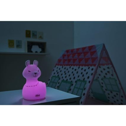 Chicco - Candeeiro noturno de criança SWEET LIGHTS lama
