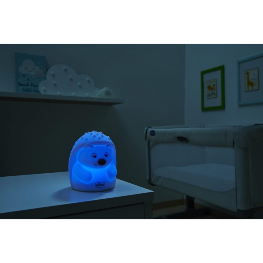 Chicco - Candeeiro noturno de criança SWEET LIGHTS ouriço