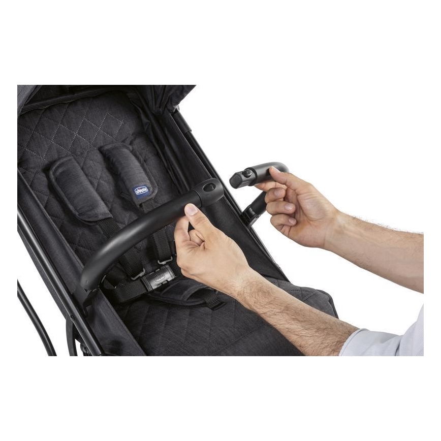 Chicco - Carrinho de passeio TROLLEY ME cinzento claro