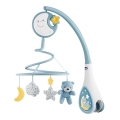 Chicco - Móbile para berço com melodia 3em1 NEXT2DREAMS 3xAA azul