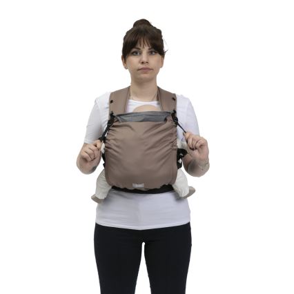 Chicco - Canguru para Bebé SKIN FIT castanho