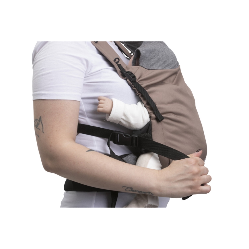 Chicco - Canguru para Bebé SKIN FIT castanho