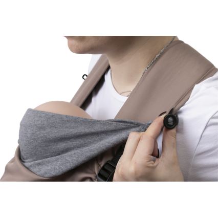 Chicco - Canguru para Bebé SKIN FIT castanho