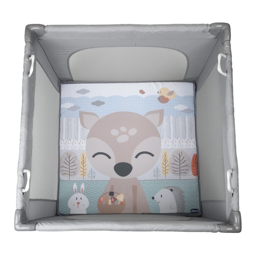 Chicco - Parque infantil FAWN cinzento
