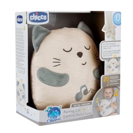 Chicco - Peluche interativo gato 3xAAA