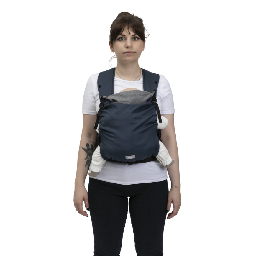 Chicco - Porta-bebés SKIN FIT azul escuro