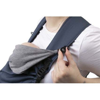 Chicco - Porta-bebés SKIN FIT azul escuro