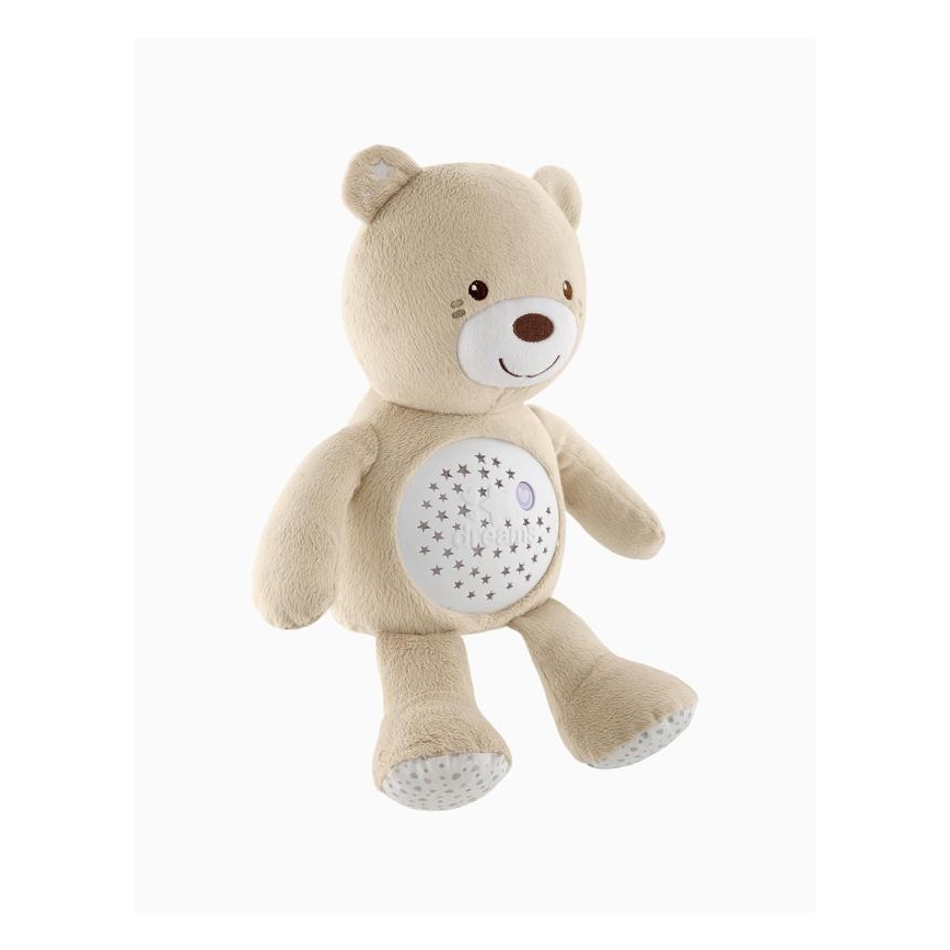 Chicco - Projetor com melodia BABY BEAR 3xAAA bege