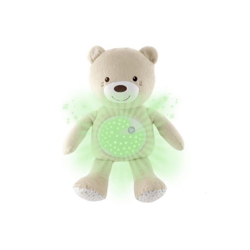 Chicco - Projetor com melodia BABY BEAR 3xAAA bege