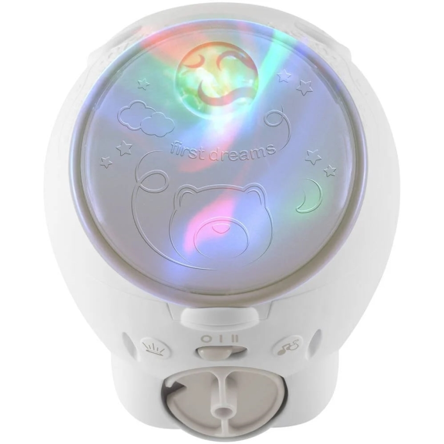 Chicco - Projetor de criança 2em1 POLAR BEAR 3xAA bege