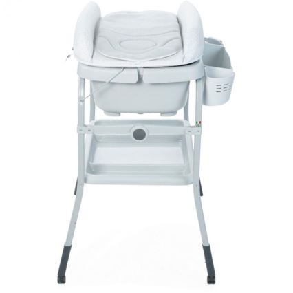 Chicco - Trocador com banheira CUDDLE&BUBBLE cinza
