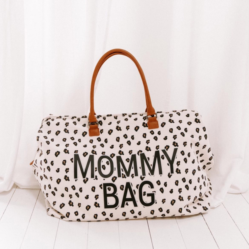 Childhome - Bolsa de muda MOMMY BAG leopardo