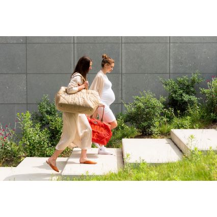 Childhome - Mala de muda da roupa MOMMY BAG PUFFERED bege