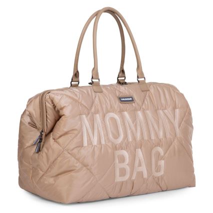 Childhome - Mala de muda da roupa MOMMY BAG PUFFERED bege
