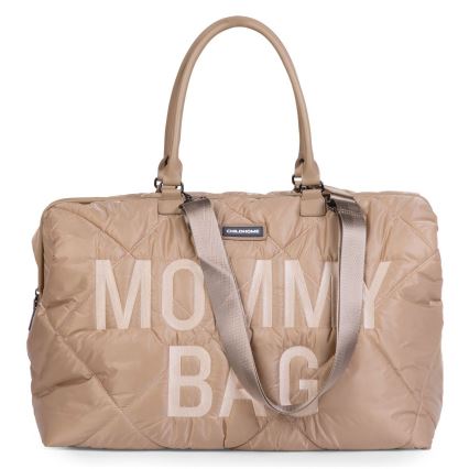 Childhome - Mala de muda da roupa MOMMY BAG PUFFERED bege