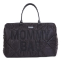 Childhome - Mala de muda da roupa MOMMY BAG PUFFERED preto