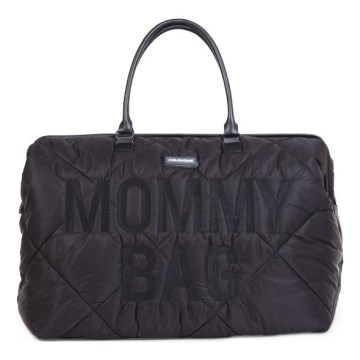 Childhome - Mala de muda da roupa MOMMY BAG PUFFERED preto