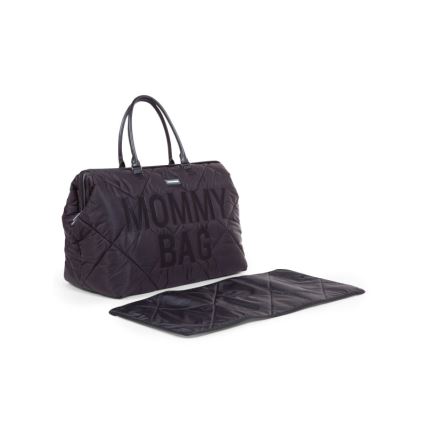 Childhome - Mala de muda da roupa MOMMY BAG PUFFERED preto