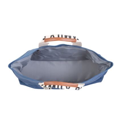 Childhome - Mala de viagem FAMILY BAG CANVAS azul