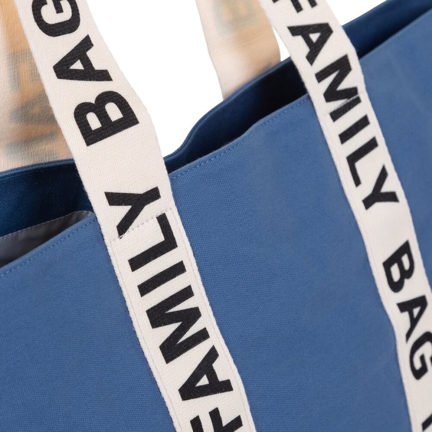 Childhome - Mala de viagem FAMILY BAG CANVAS azul