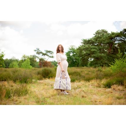 Childhome - Mala de viagem FAMILY BAG CANVAS branco