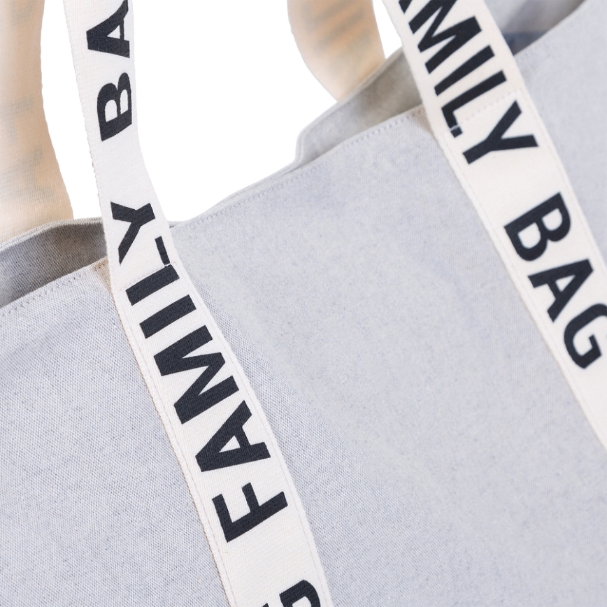Childhome - Mala de viagem FAMILY BAG CANVAS branco