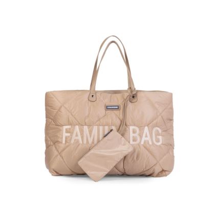 Childhome - Mala de viagem FAMILY BAG PUFFERED creme
