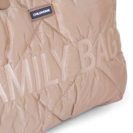 Childhome - Mala de viagem FAMILY BAG PUFFERED creme