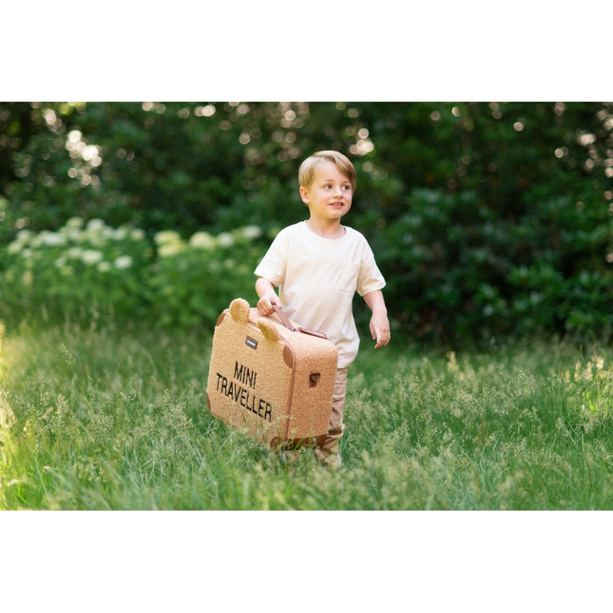Childhome - Mala de viagem para crianças TEDDY castanho