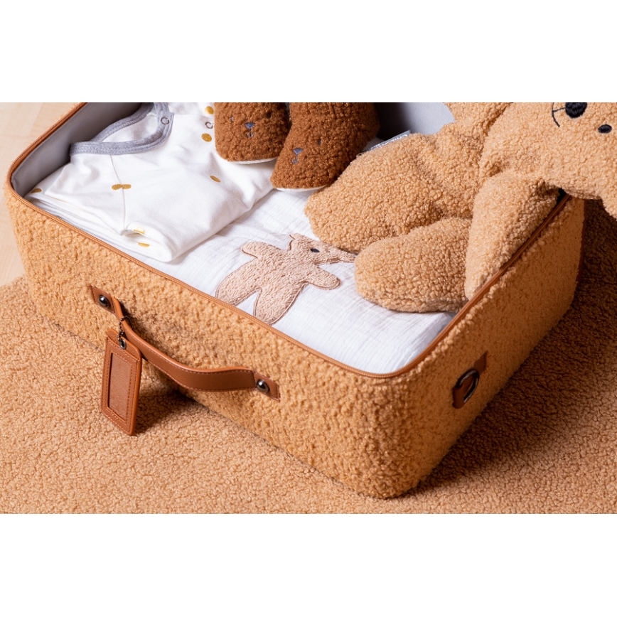 Childhome - Mala de viagem para crianças TEDDY castanho