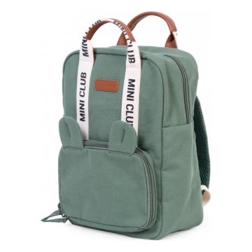 Childhome - Mochila de criança MINI CLUB verde