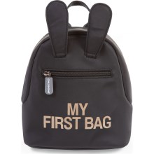 Childhome - Mochila de criança MY FIRST BAG preto