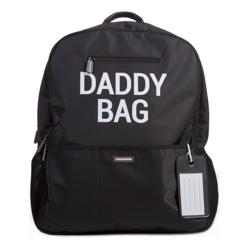 Childhome - Mochila para muda de roupa DADDY BAG preto