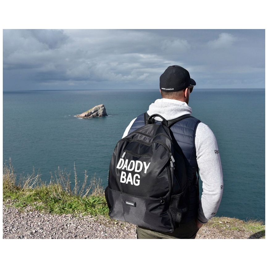 Childhome - Mochila para muda de roupa DADDY BAG preto