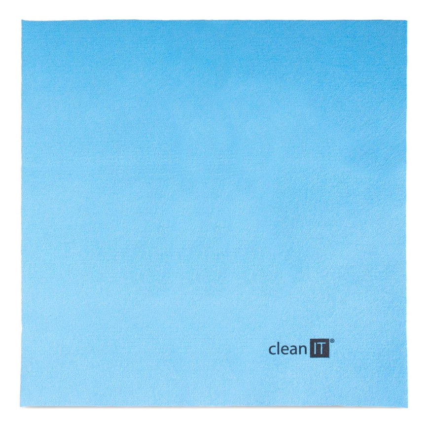 CLEAN IT CL-710 - Pano de limpeza de microfibras 19x19 cm azul