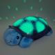 Cloud B - Candeeiro noturno de criança com um projetor 3xAA tartaruga azul