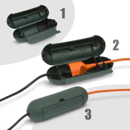 Cobertura de cabos para exterior IP44