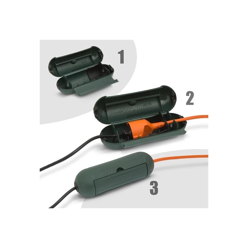 Cobertura de cabos para exterior IP44