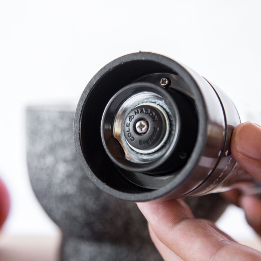 Cole&Mason - Conjunto de moinhos de sal e pimenta DERWENT 2 peças 19 cm antracite