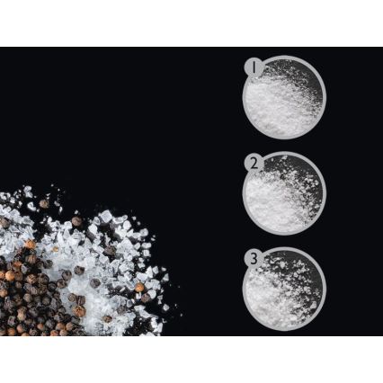 Cole&Mason - Conjunto de moinhos de sal e pimenta DERWENT 2 peças 19 cm antracite