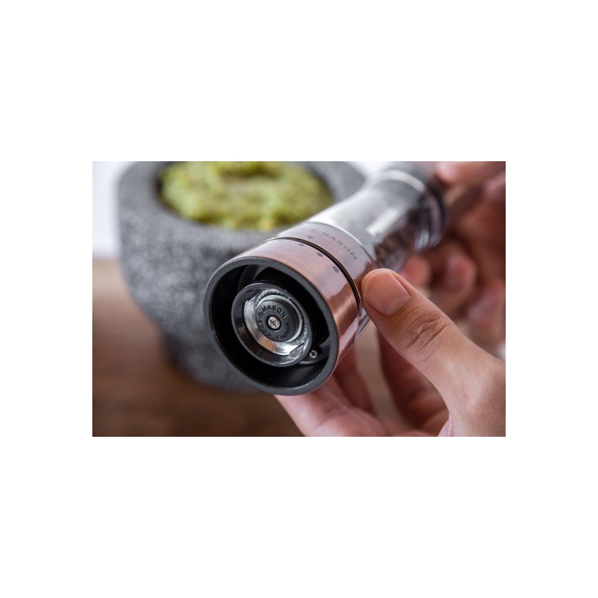 Cole&Mason - Conjunto de moinhos de sal e pimenta DERWENT 2 peças 19 cm cobre